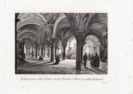 Sotterraneo della Chiesa di S. Niccolò a Bari in quella …