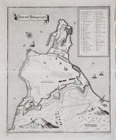 Stadt und Festung Corfu