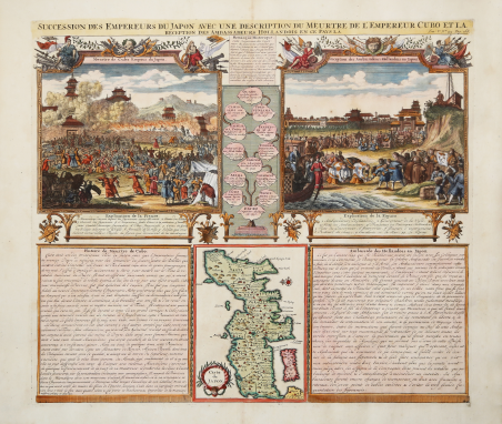 Succession des Empereurs du Japon avec une description du Meurtre …