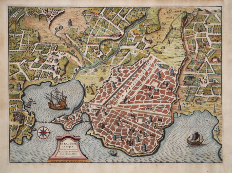 Syracusae Antiquae Delineatio Juxta Mentem