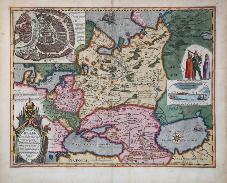 Tabula Russiae ex autographo, quod delineandum curavit Foedor filius Tzaris …