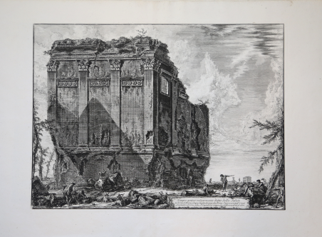 Tempio antico volgarmente detto della Salute su la Via d'Albano, …