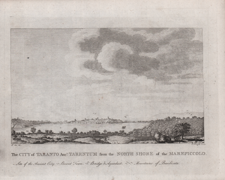 The City of Taranto Anc. Tarentum from the North Shore …