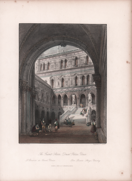 The Giant Stairs, Ducal Palace, Venice