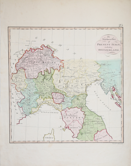 The Northern Part of Present Italy, including Switzerland