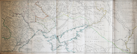 Theatre de la Guerre entre les Russes, Les Turcs, et …