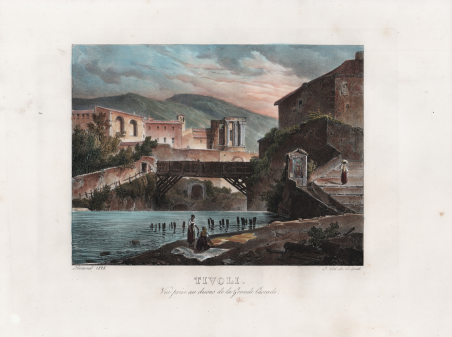 Tivoli - Vue prise au dessus de la Grande Cascade
