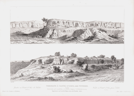 Tombeaux à Castel - D'Asso, près Viterbe