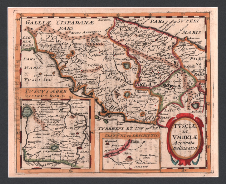 Tusciae et Umbriae Accurata Delineatio