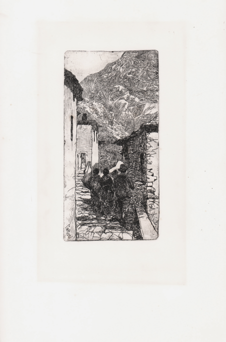 Una via di San Piero a Sieve