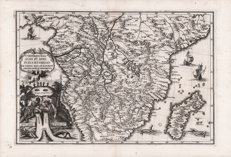 Utriusque Nili Albi et Atri fons et origo ex veris …