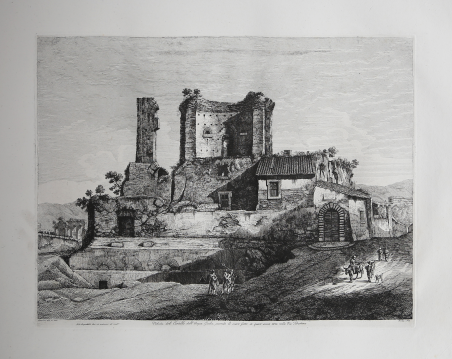 Veduta del castello dell'Acqua Giulia, secondo lo scavo fatto in …