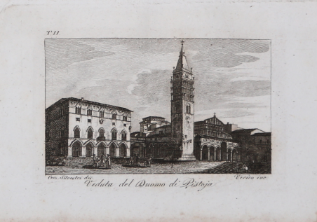 Veduta del Duomo di Pistoia