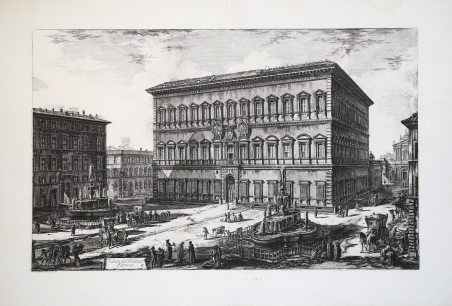 Veduta del Palazzo Farnese