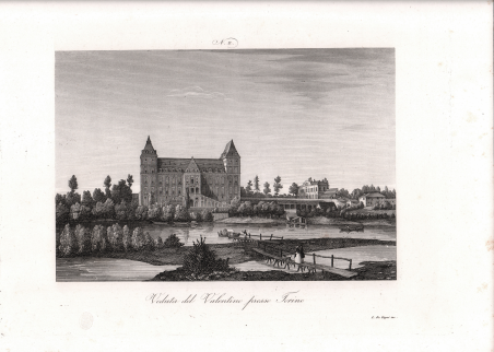 Veduta del Valentino presso Torino