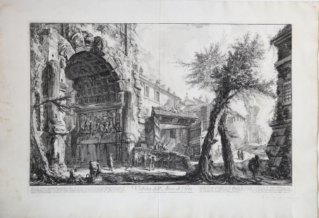 Veduta dell'Arco di Tito