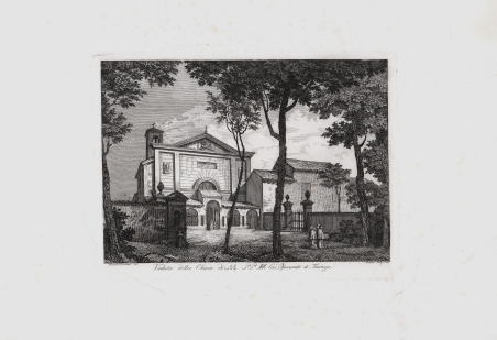 Veduta della Chiesa de' B.B. P.P. M.M. Con.i Osservanti di …