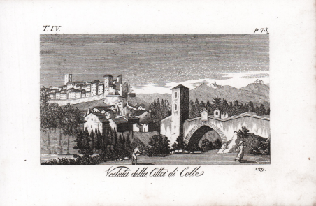 Veduta della CittÃ di Colle