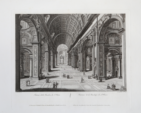 Veduta della Fontana dell'Acqua Vergine d.a di Trevi. / Vue …
