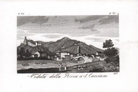 Veduta della Rocca a S. Casciano