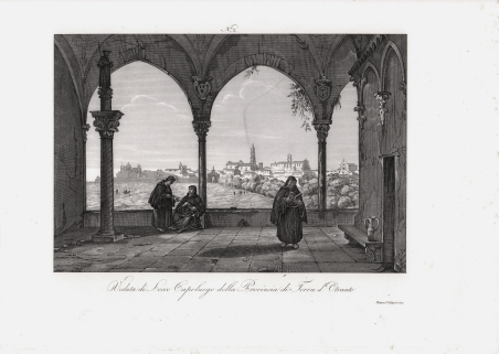 Veduta di Lecce Capoluogo della Provincia di Terra d'Otranto