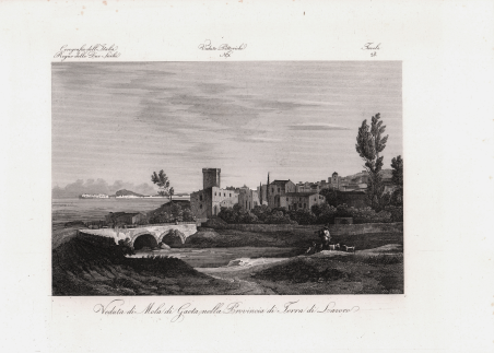 Veduta di Mola di Gaeta nella Provincia di Terra di …