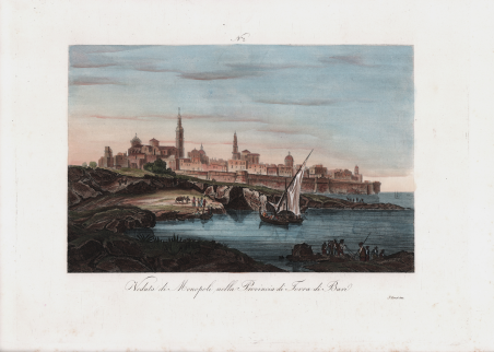 Veduta di Monopoli nella Provincia di Terra di Bari