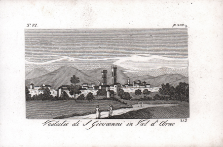 Veduta di S. Giovanni in Val d'Arno