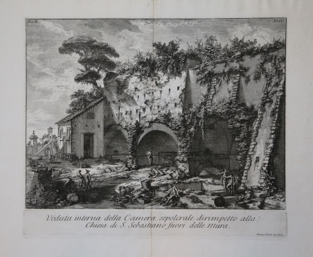 Veduta interna della Camera sepolcrale dirimpetto alla Chiesa di S. …