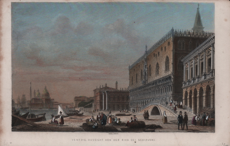 Venedig, Aussicht von der Riva dei Schiavoni