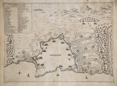 Vera Pianta di Candia Assediata da Turchi