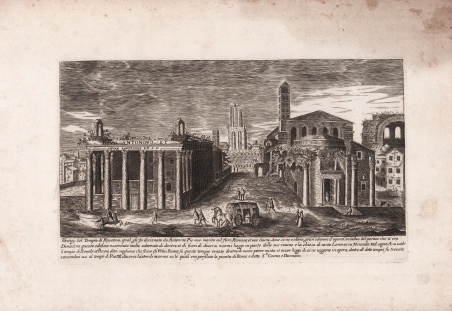 Vestigij del Tempio di Faustina.