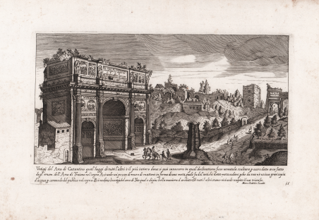 Vestigij dell'arco di Costantino.