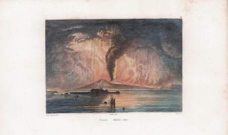 Vesuvio. Ottobre 1822.