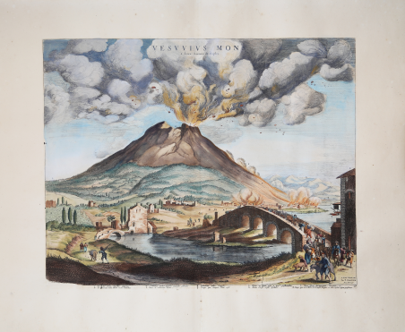 Vesuvius Mons a deux Lieues de Naples