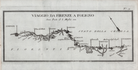 Viaggio da Firenze a Foligno