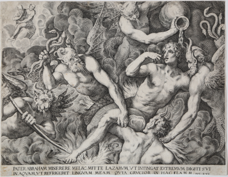 Visione dell’uomo ricco nell’inferno o Parabola del Ricco e Lazzaro