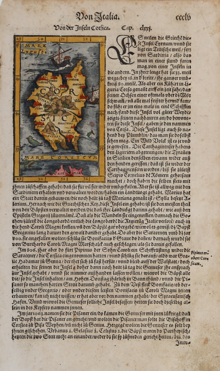 Von der Inseln Corsica