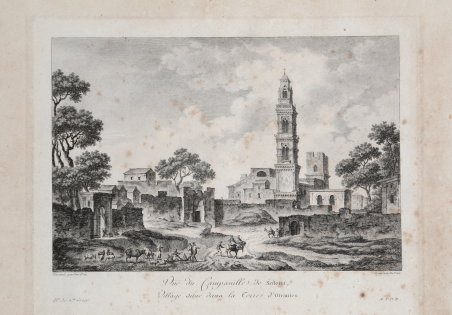 Vuë du Campanille de Soletta, Village situé dans la Terre …