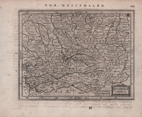 Westphaliae tabula II