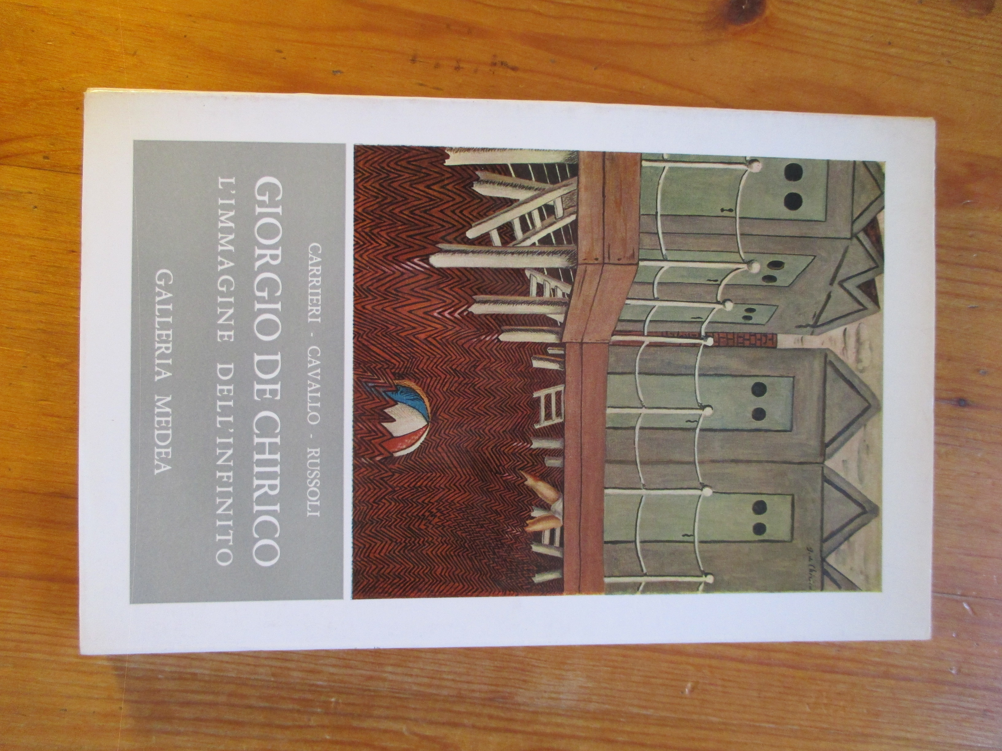 Giorgio de Chirico. L'immagine dell'infinito.