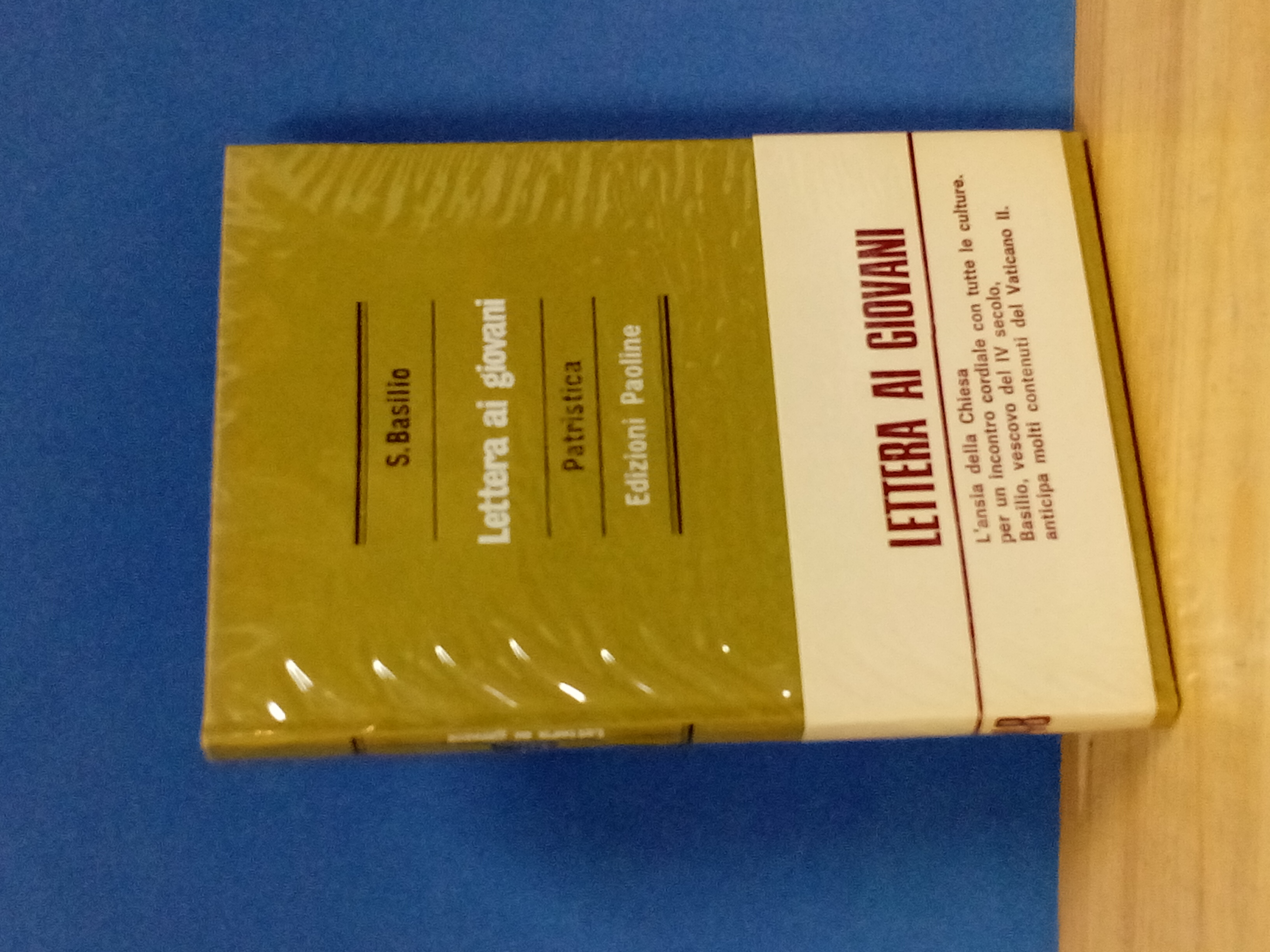 Lettera ai giovani. Sul modo di trarre profitto dalla letteratura …