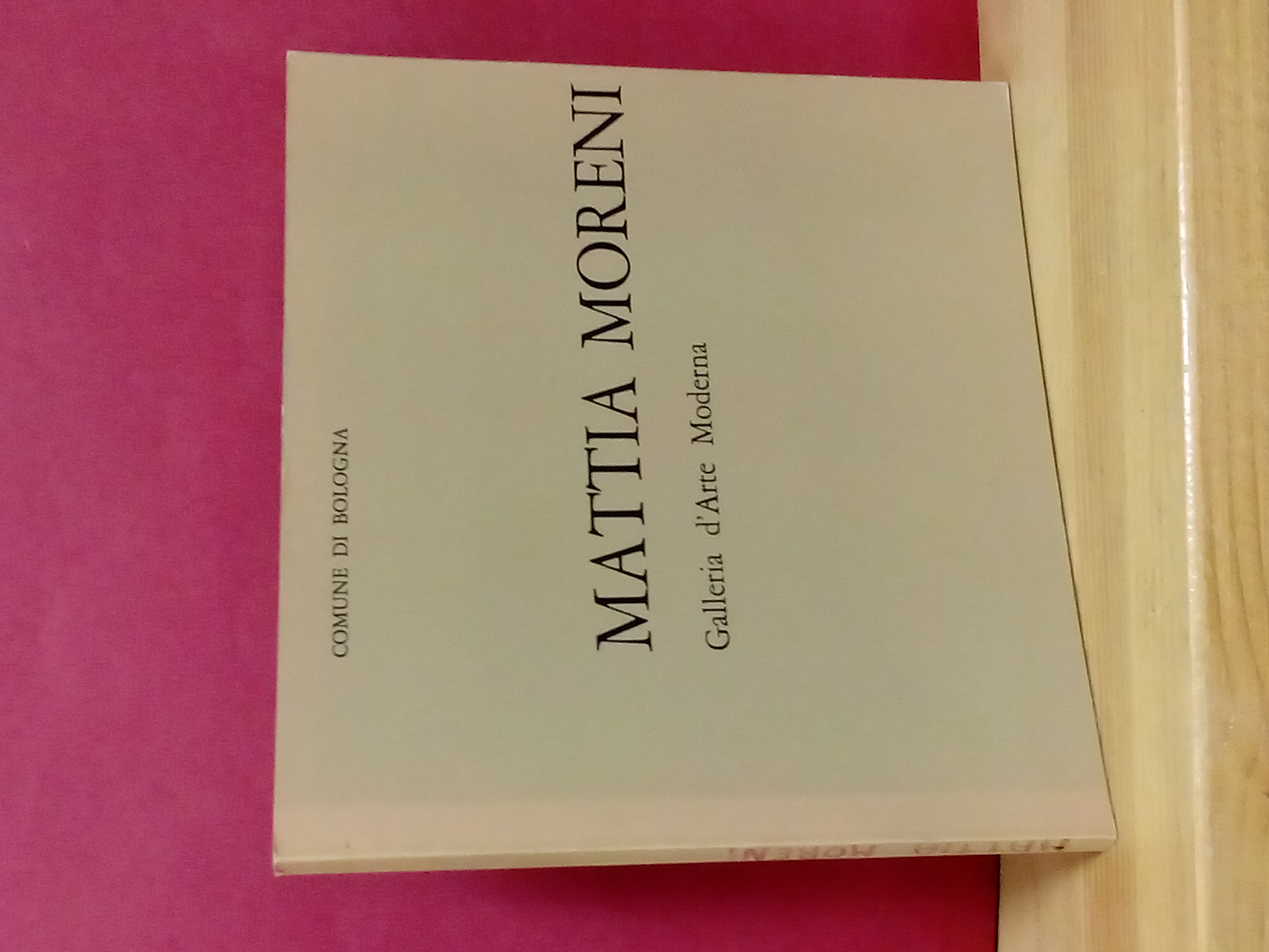 Mostra antologica di Mattia Moreni.