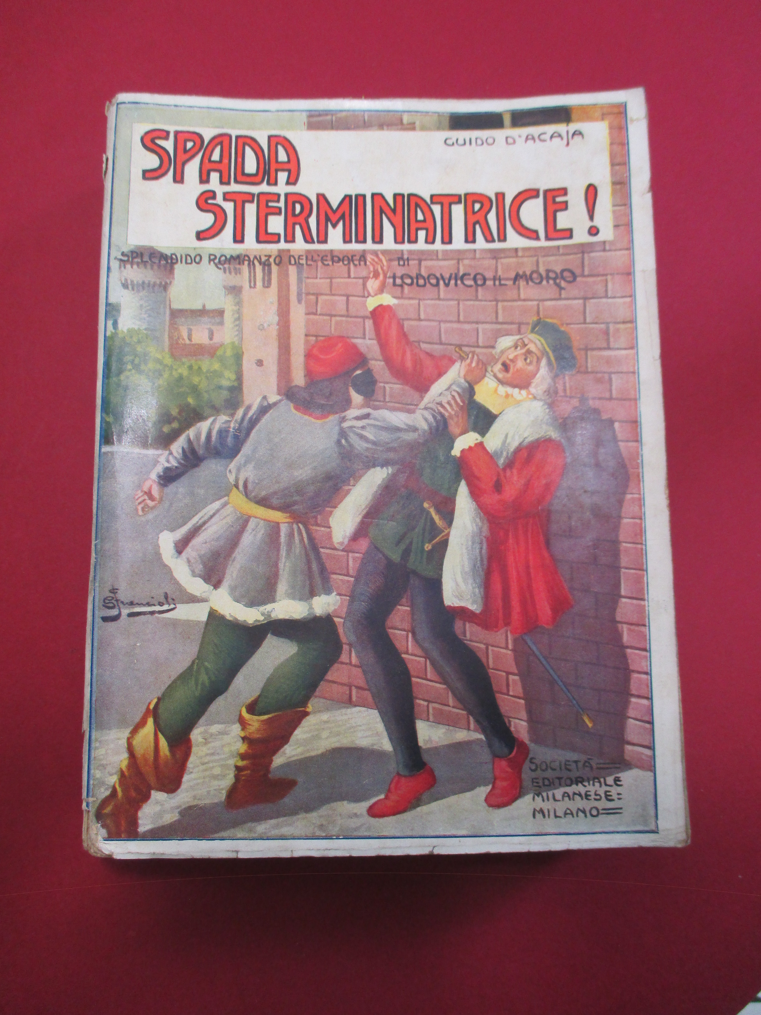 Spada sterminatrice. Stupendo romanzo storico dell'epoca di Lodovico il Moro.