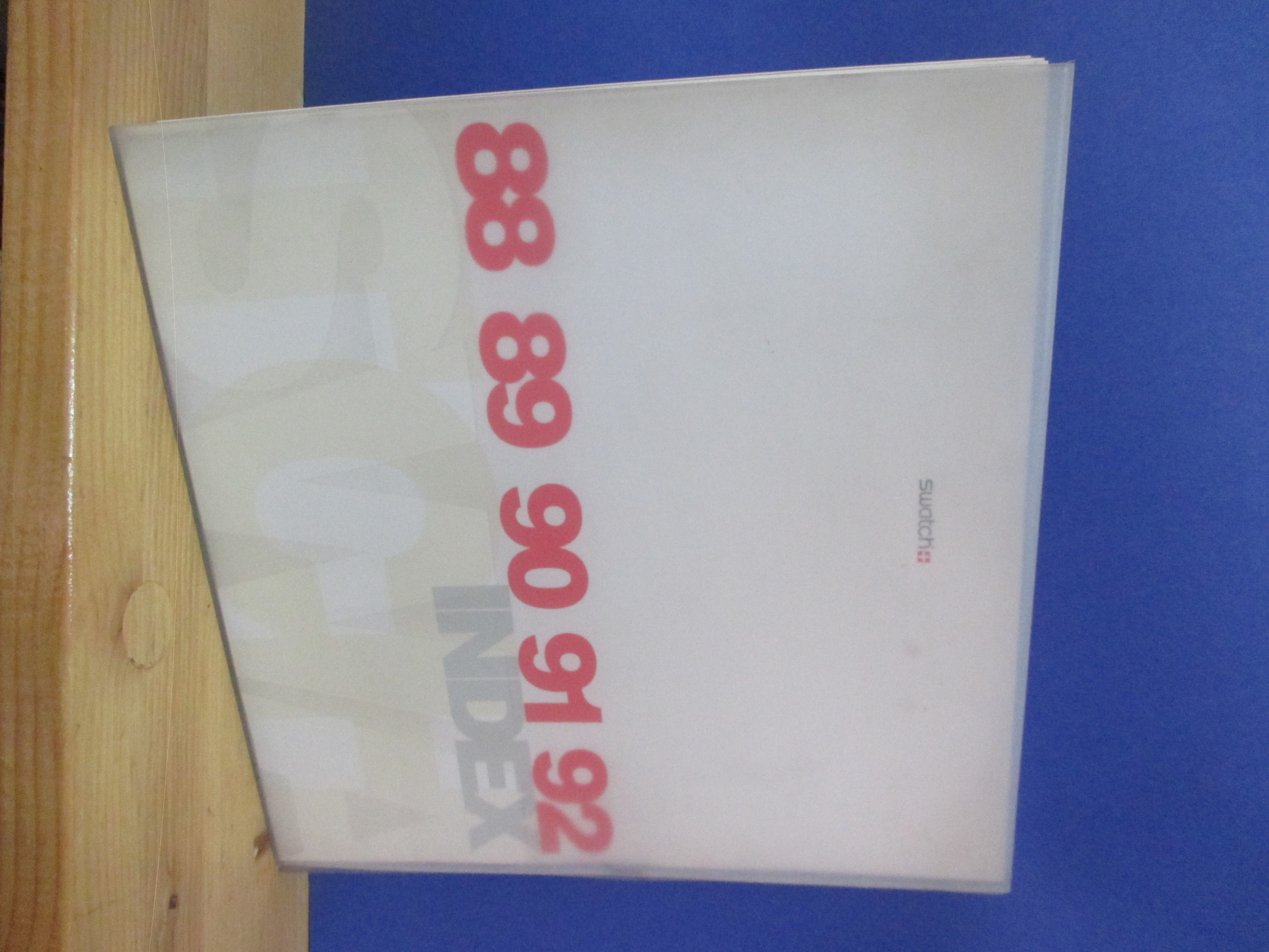 Swatch 1983 – 1992.