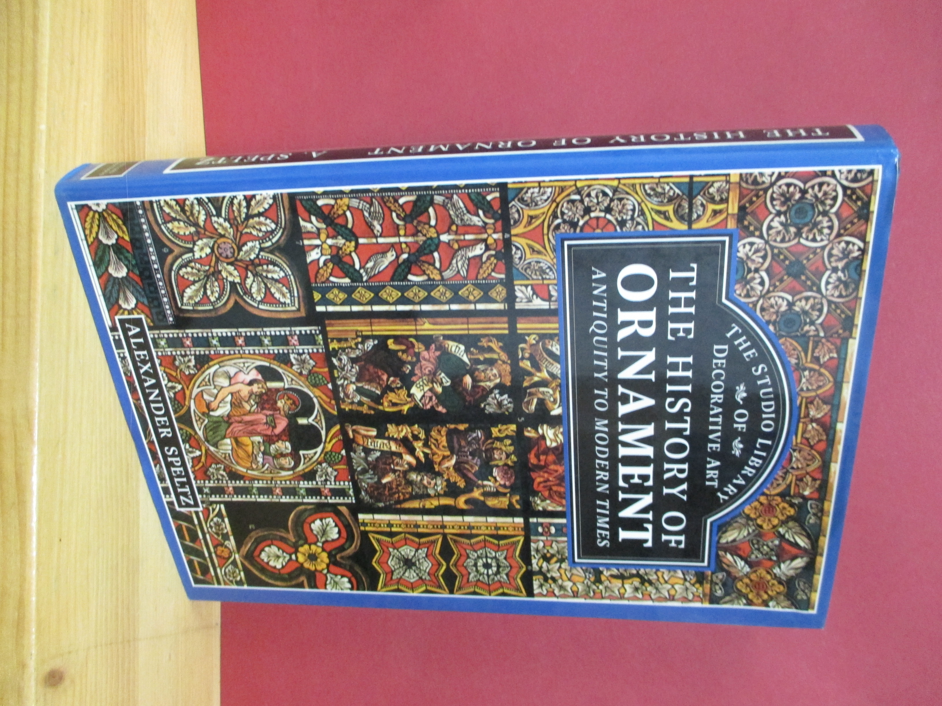 The history of ornament. Antiquity to modern times.