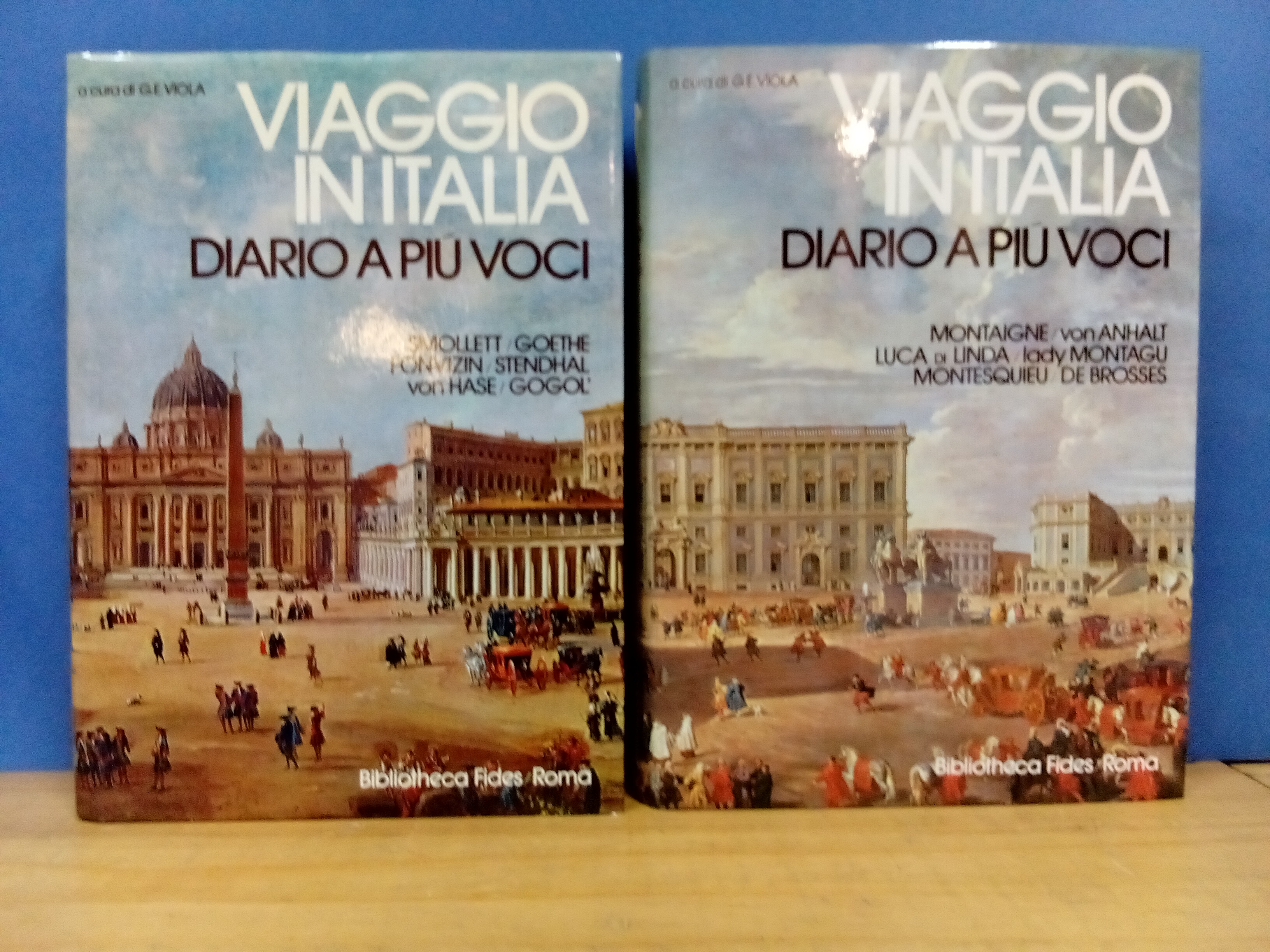 Viaggio in Italia. Diario a più voci. Voll. Primo / …