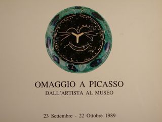 OMAGGIO A PICASSO DALL’ARTISTA AL MUSEO.
