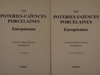 LES POTERIES-FAIENCES PORCELAINES EUROPEENES, CARATÉRISTIQUES MARQUES.