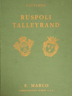 CATALOGO RUSPOLI TALLEYRAND.